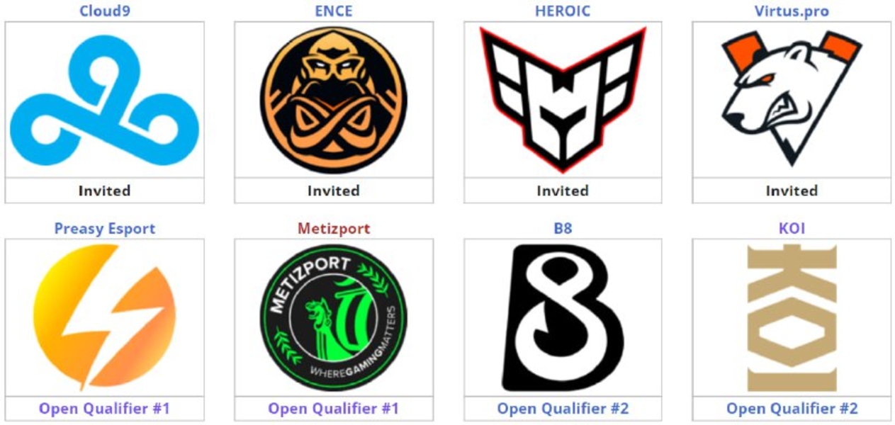 Cloud9ENCEHEROICVirtus.proPreasy EsportMetzisportB8KOIIEM Dallas 2024Counter-Strike 2
